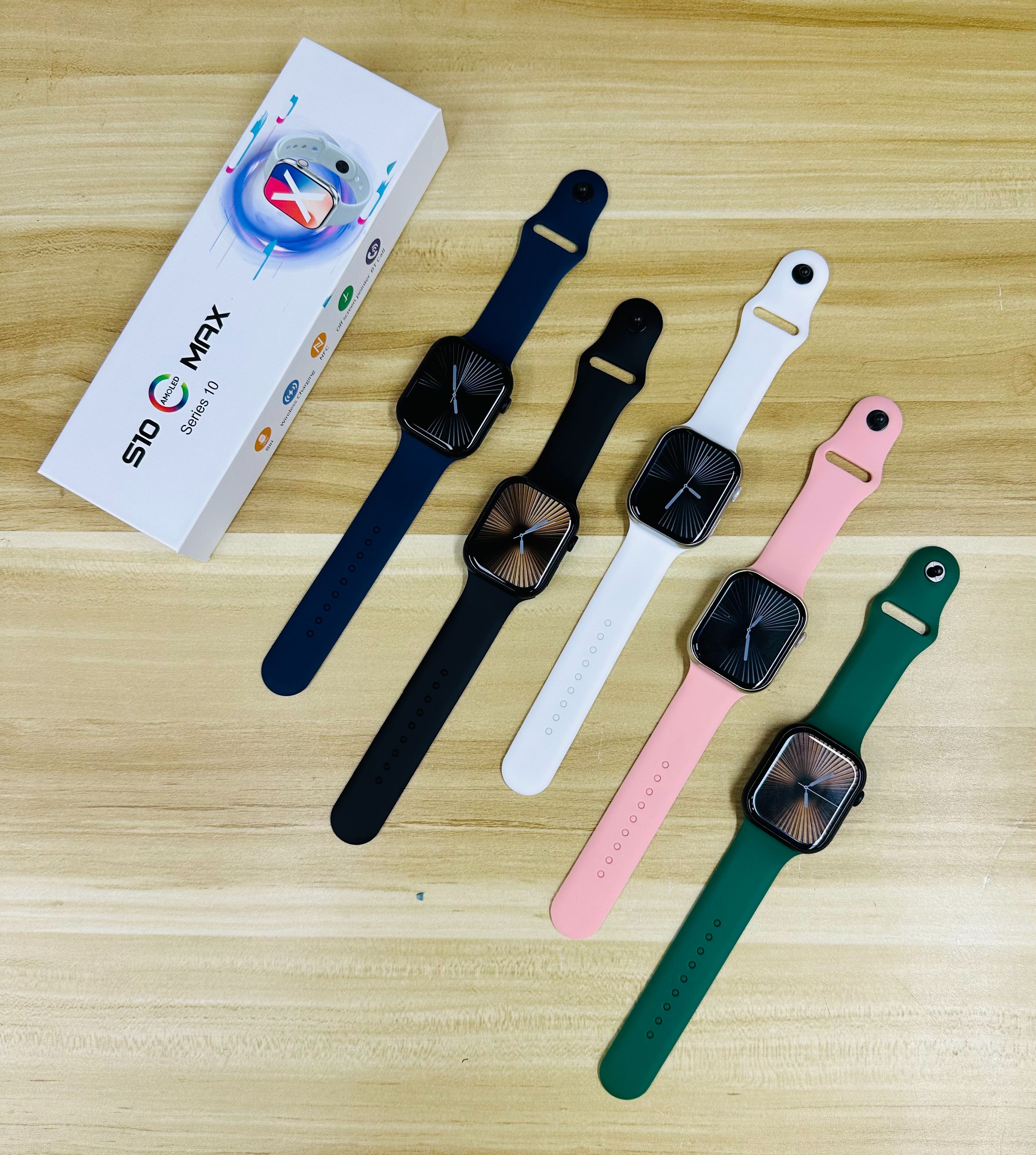 S10 Max Smart Watch Bluetooth Call Smart Watches Fitness Health Smart Bracelet 2.29'' Big Touch Screen Sports Smart Band Heart Rate Blood Oxygen Monitoring Men Smart Watch Women Smart watch Series 10