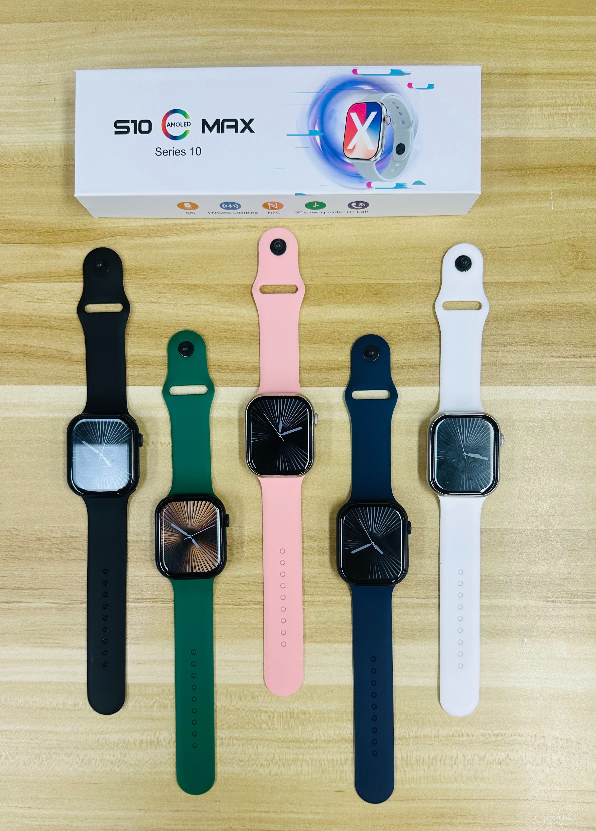 S10 Max Smart Watch Bluetooth Call Smart Watches Fitness Health Smart Bracelet 2.29'' Big Touch Screen Sports Smart Band Heart Rate Blood Oxygen Monitoring Men Smart Watch Women Smart watch Series 10