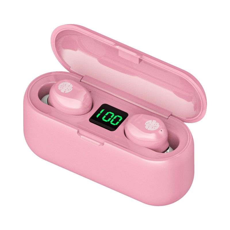 F9 Bluetooth Headphones Bluetooth Headset Sport Noise Reduction In-ear Wireless Earbuds F9-2 F9-3 F9-5 F9-6 F9-32 TWS True Wireless Stereo Wireless Earphone With Mic Bluetooth Earpods Gaming Earbuds
