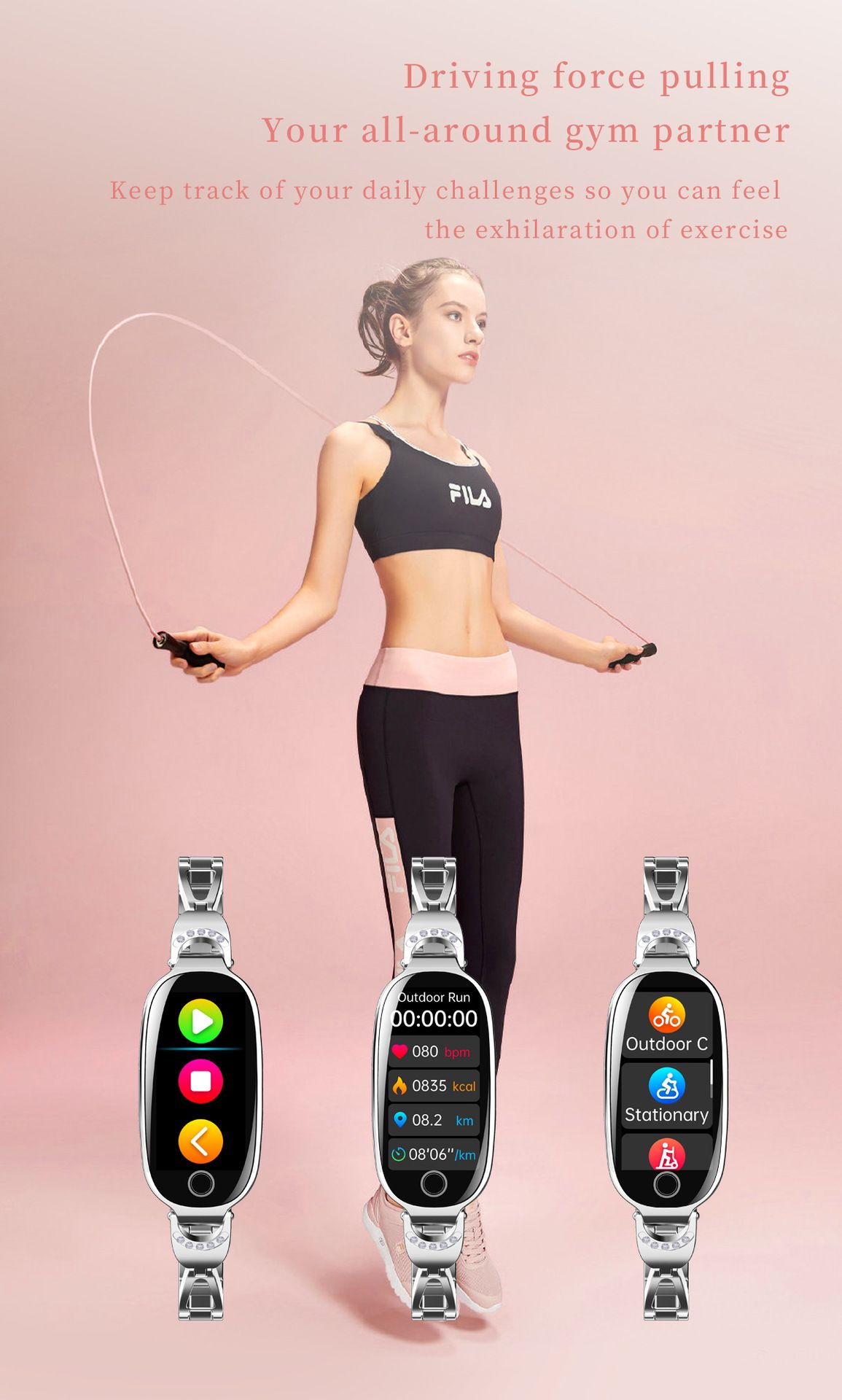 woman smartwatches Bluetooth call Heart Rate Monitor 1.1'' Full Touch Screen Stainless Steel Strap Waterproof Smart watch Fitness Sports Watches Smart Watch For Women ladies watches women gifts