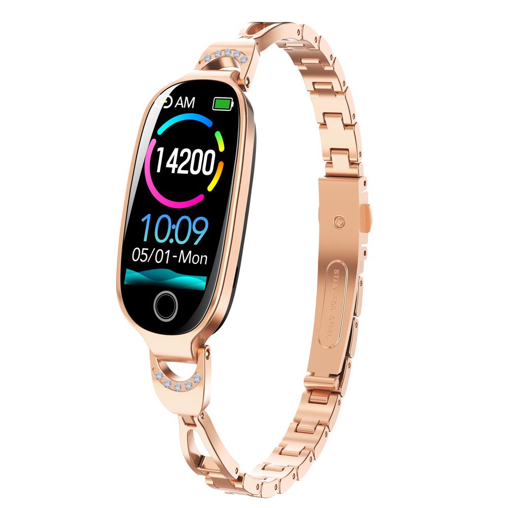woman smartwatches Bluetooth call Heart Rate Monitor 1.1'' Full Touch Screen Stainless Steel Strap Waterproof Smart watch Fitness Sports Watches Smart Watch For Women ladies watches women gifts