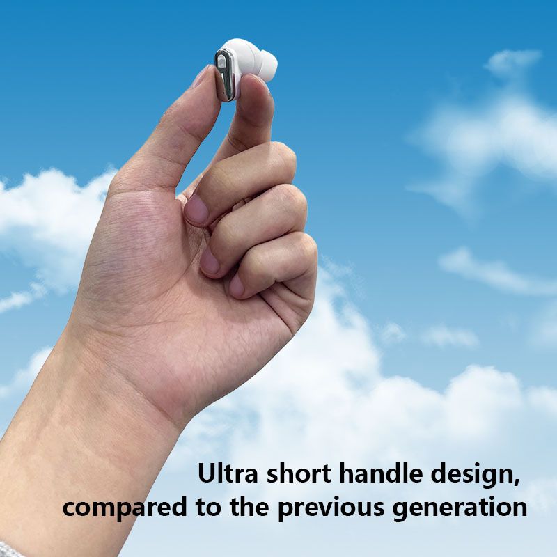 Aloking Earbuds S60 TWS Bluetooth Earphones Wireless Earphone Waterproof Earbuds With Mic Sports Running Game HiFi Headset Noise Reduction Bluetooth 5.4 mini Bluetooth Earpods Bluetooth Small Ear buds