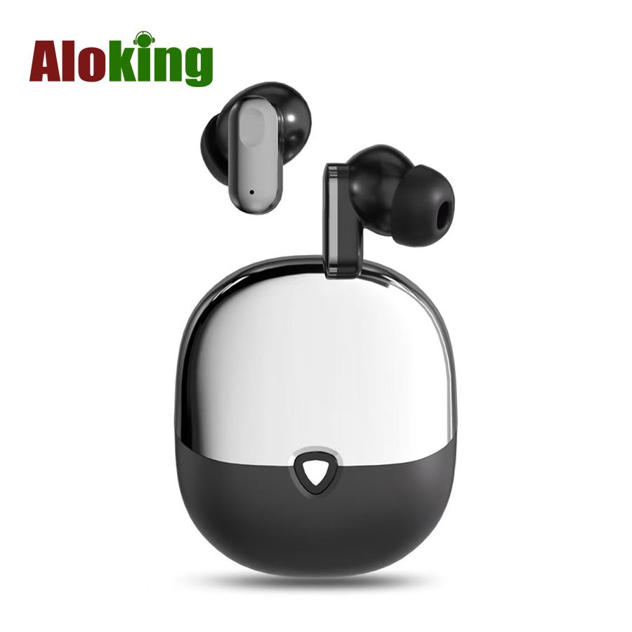 Aloking Earbuds S60 TWS Bluetooth Earphones Wireless Earphone Waterproof Earbuds With Mic Sports Running Game HiFi Headset Noise Reduction Bluetooth 5.4 mini Bluetooth Earpods Bluetooth Small Ear buds