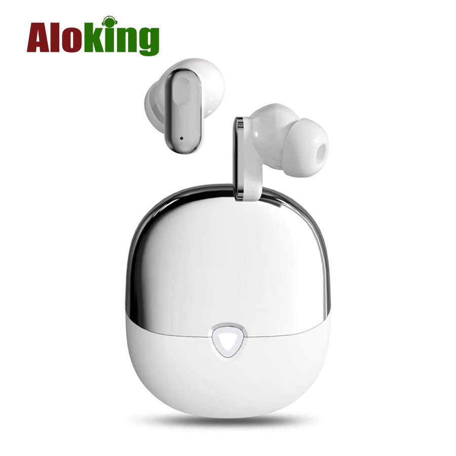 Aloking Earbuds S60 TWS Bluetooth Earphones Wireless Earphone Waterproof Earbuds With Mic Sports Running Game HiFi Headset Noise Reduction Bluetooth 5.4 mini Bluetooth Earpods Bluetooth Small Ear buds