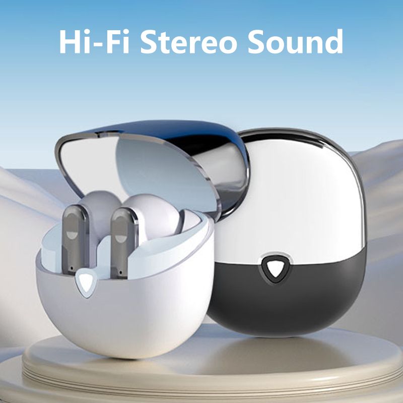 Aloking Earbuds S60 TWS Bluetooth Earphones Wireless Earphone Waterproof Earbuds With Mic Sports Running Game HiFi Headset Noise Reduction Bluetooth 5.4 mini Bluetooth Earpods Bluetooth Small Ear buds