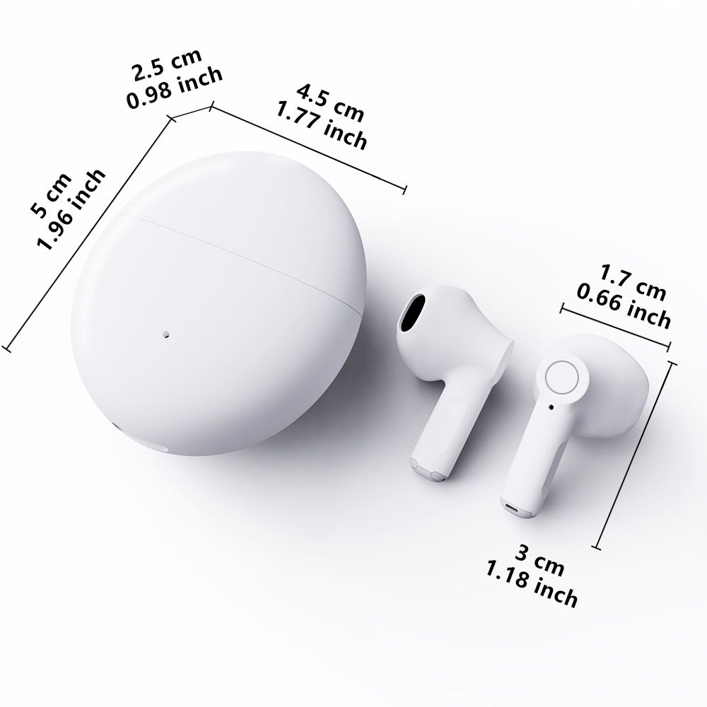 H5 Max Bluetooth 5.3 Headphones TWS Macaron Wireless Headphones High Battery Earbuds Bluetooth Earphones Wireless Earphone Bluetooth Earbuds With Mic Noise Cancelling Waterproof Earpods Wireless Pods
