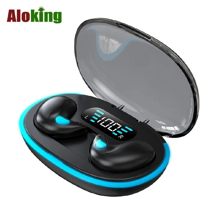 Aloking Original X55 Earbuds Wireless Sleep Earphone TWS Noise Reduction Invisible Earphone Sleeping Headset Bluetooth Sport Headphones Earbuds X55 Sleeping Airpod Mini Super Bass Sound Earpods Earbud