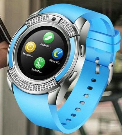 V8 Smart Watch With SIM Card Port PK DZ09 A1 Smart Watch For Men/Women Phone Watch Waterproof Smartwatch Touch Screen Woman Wrist Watch with Camera SIM Card Slot Kids Smart Watch Sports Watch