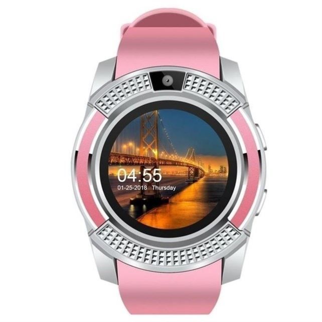 V8 Smart Watch With SIM Card Port PK DZ09 A1 Smart Watch For Men/Women Phone Watch Waterproof Smartwatch Touch Screen Woman Wrist Watch with Camera SIM Card Slot Kids Smart Watch Sports Watch