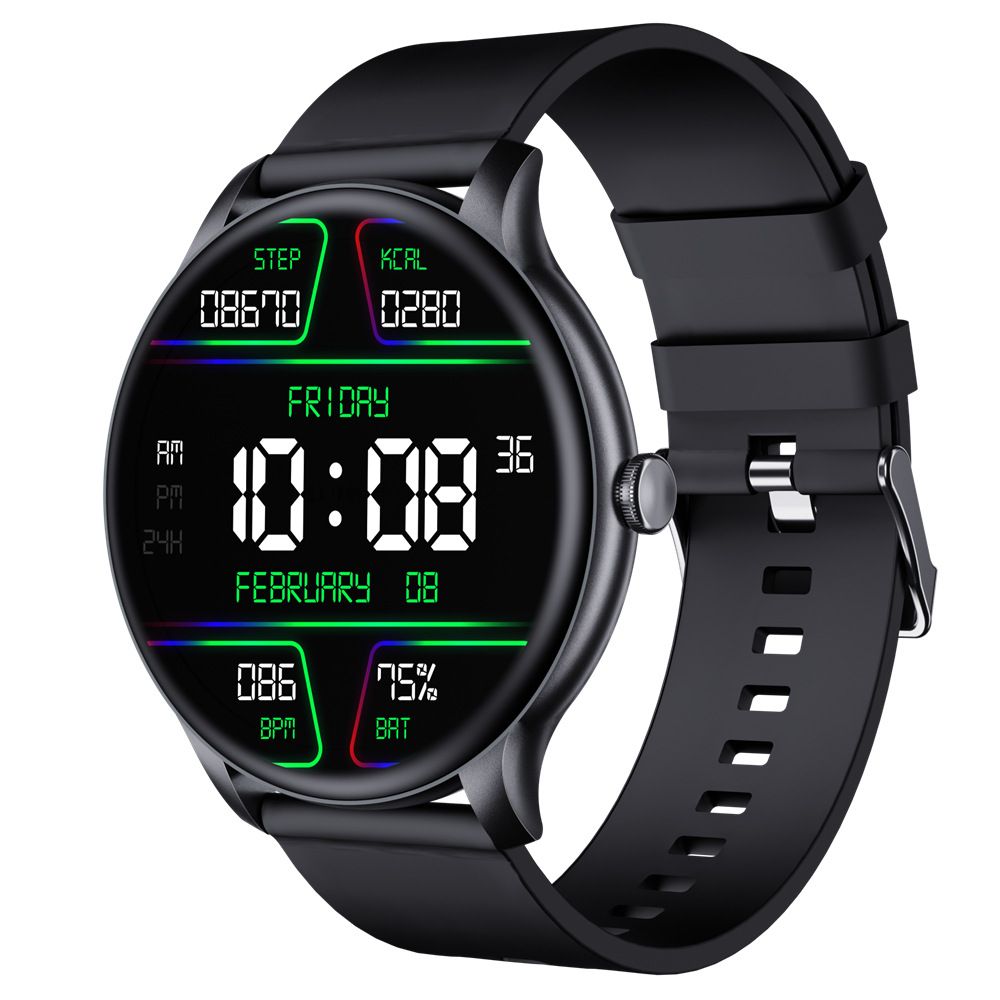 LXASFIT GT2 Men's Smart Watch Fitness Tracker Sports Smartwatch Bracelet Heart Rate Monitor Bluetooth Smartwatch For Men Wrist Ladies Watch Women Smart Watch Kids Smartwatch Steel Smart Watch 2 Straps