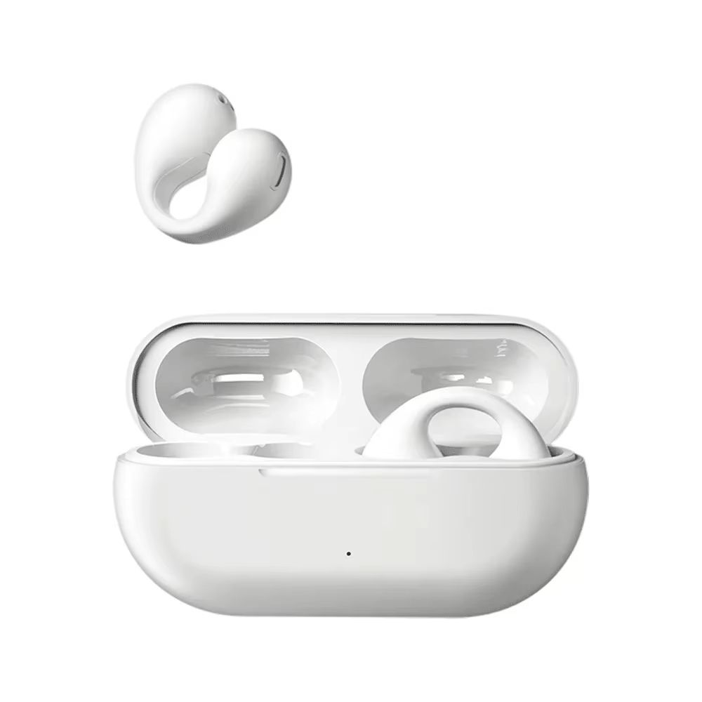 Aloking TWS Wireless Bluetooth Earphone Clip On Ear Sports Earbuds HIFI Stereo Sound Earpods Bluetooth Painless Headset Not in Ear Wireless Earphone Original Bluetooth Earpods Wireless Earphones