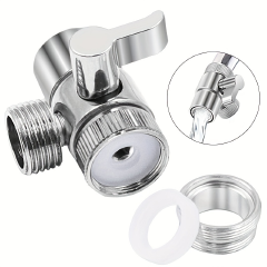 Faucet Parts Universal Faucet Switch Adapter Kitchen Sink Splitter Diverter Valve Water Tap Connector For Toilet Bidet Shower Bathroom