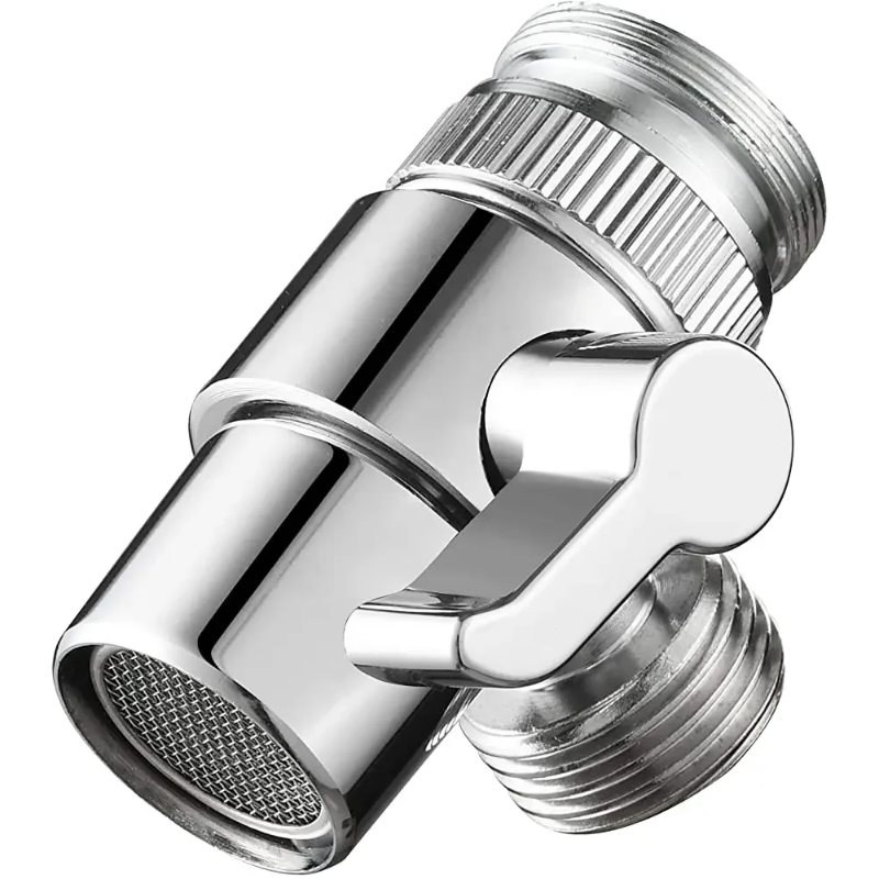 Faucet Parts Universal Faucet Switch Adapter Kitchen Sink Splitter Diverter Valve Water Tap Connector For Toilet Bidet Shower Bathroom