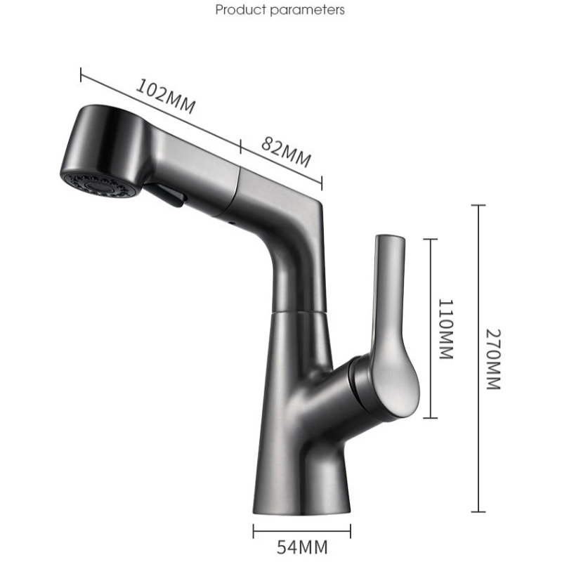 Washbasin Faucet Korea Bathroom Swivel Faucet Bathroom Sink Tap Tapware Blender Washbasin Tap Copper alloy