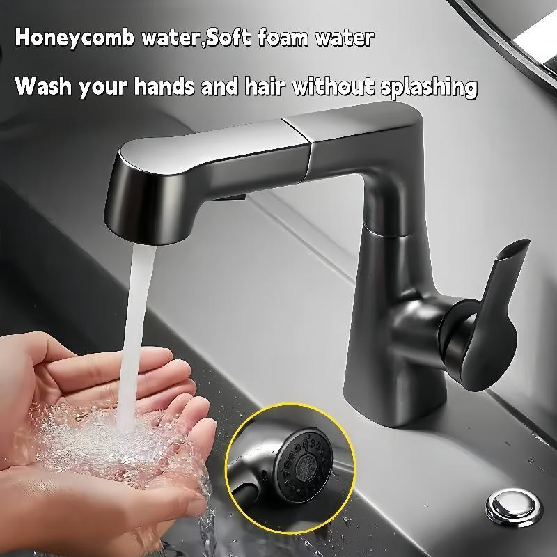 Washbasin Faucet Korea Bathroom Swivel Faucet Bathroom Sink Tap Tapware Blender Washbasin Tap Copper alloy