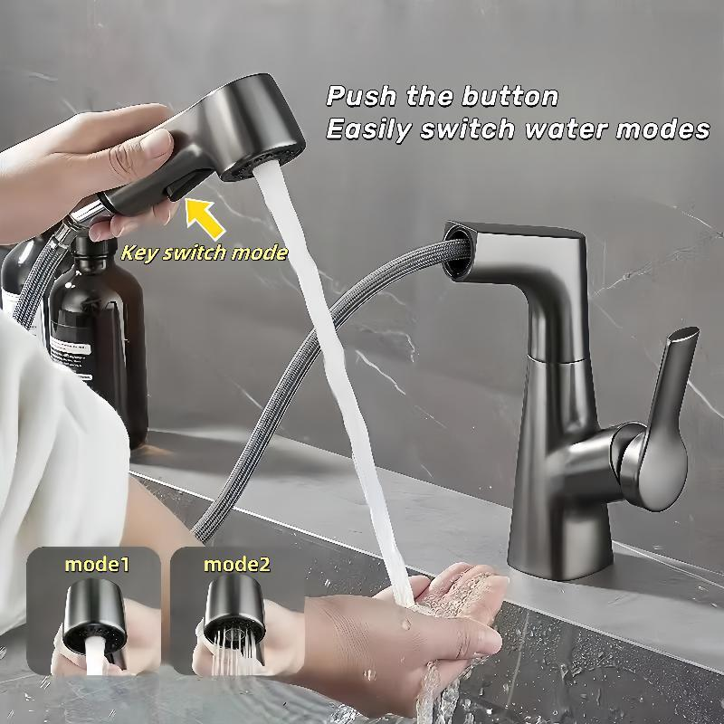 Washbasin Faucet Korea Bathroom Swivel Faucet Bathroom Sink Tap Tapware Blender Washbasin Tap Copper alloy