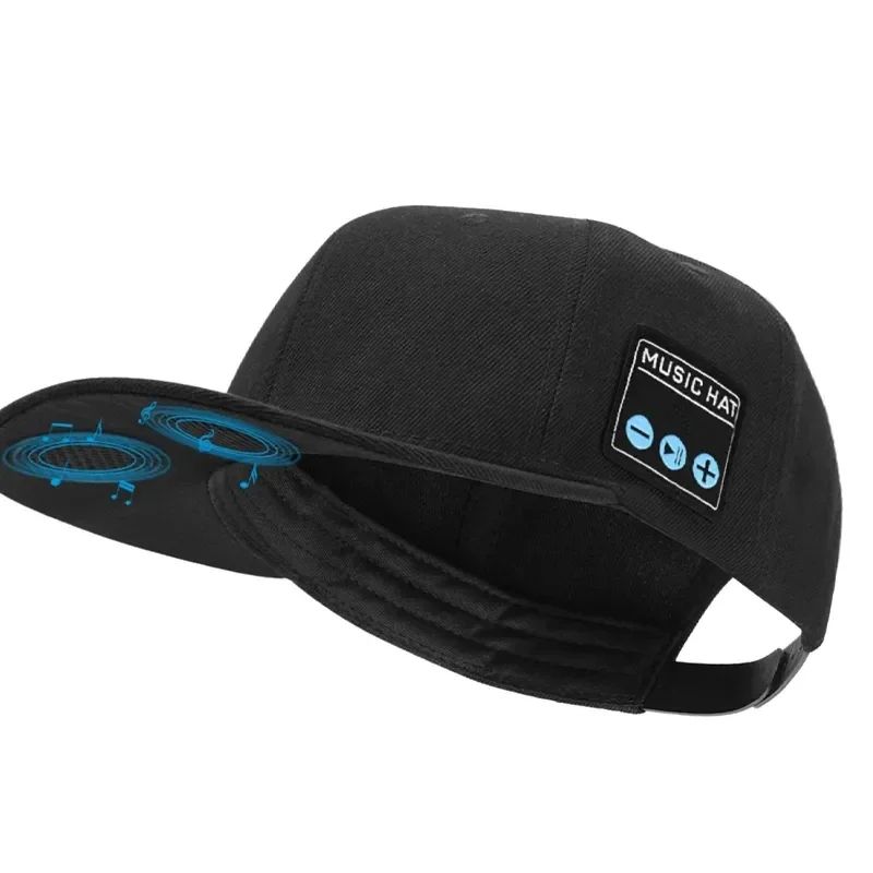 Hat with Bluetooth Speaker Headphones Wireless Smart Music Baseball Cap Earphone for Outdoor Sports Gift Microphone Headset New