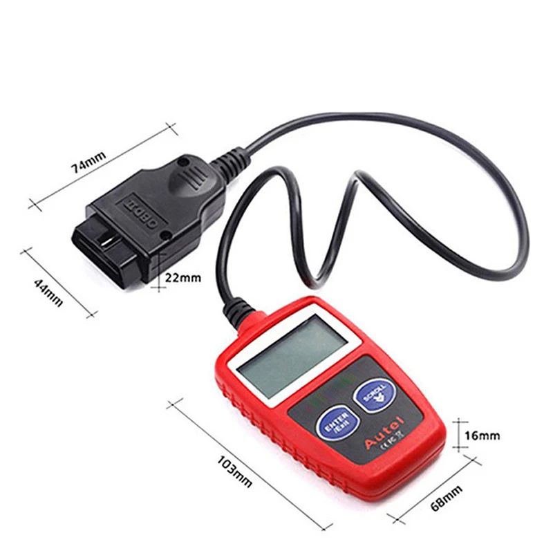 Car Fault Code Reader MS309 Automotive Code Reader OBD2 Scanner Car Check Engine Fault View Freeze Data CAN Diagnostic Tool