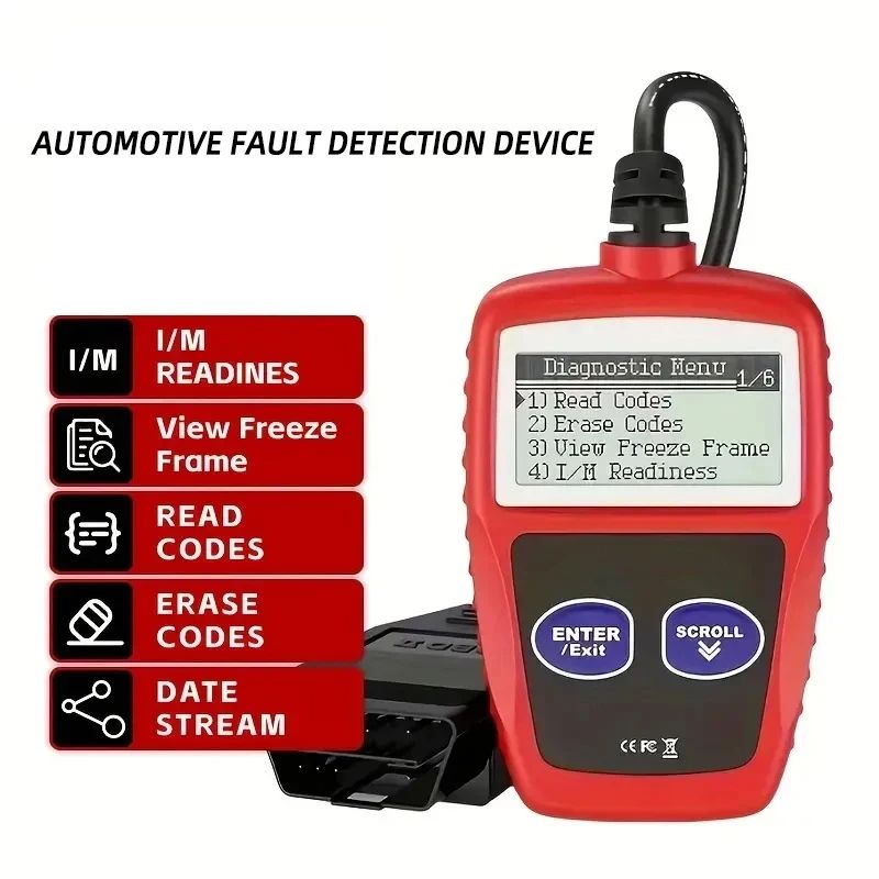 Car Fault Code Reader MS309 Automotive Code Reader OBD2 Scanner Car Check Engine Fault View Freeze Data CAN Diagnostic Tool