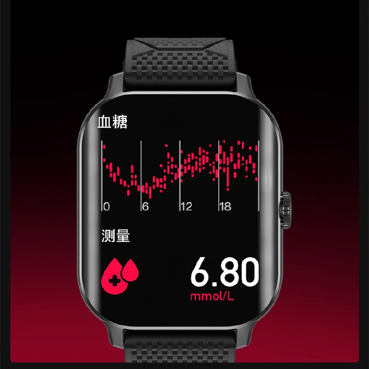Smartwatches F12 2.02" Smart Watches Sport Touch Curved Screen Blood Glucose Heart Rate Blood Pressure Monitoring Bluetooth Talking Smartwatch Men Women for ANDROID