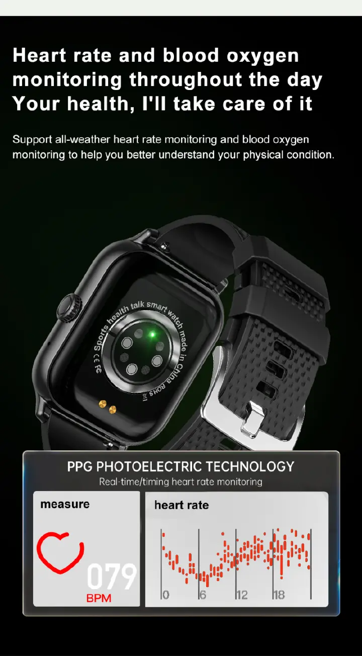 Smartwatches F12 2.02" Smart Watches Sport Touch Curved Screen Blood Glucose Heart Rate Blood Pressure Monitoring Bluetooth Talking Smartwatch Men Women for ANDROID