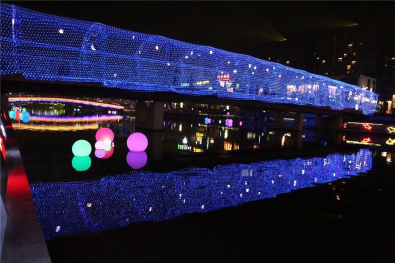 LED Net Mesh Fairy String Light Garland Window Curtain Christmas Fairy Light Wedding Party Garland Light