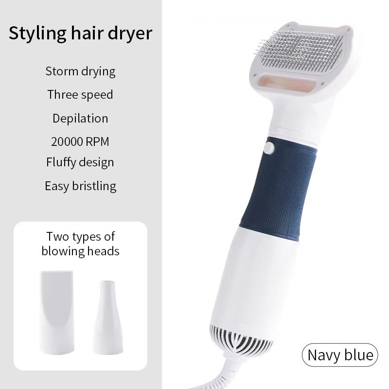 3 in1 Pet Dog Dryer Quiet Dog Hair Dryers and Comb Brush Grooming Kitten Cat Hair Comb Puppy Fur Blower Low Noise Temprature