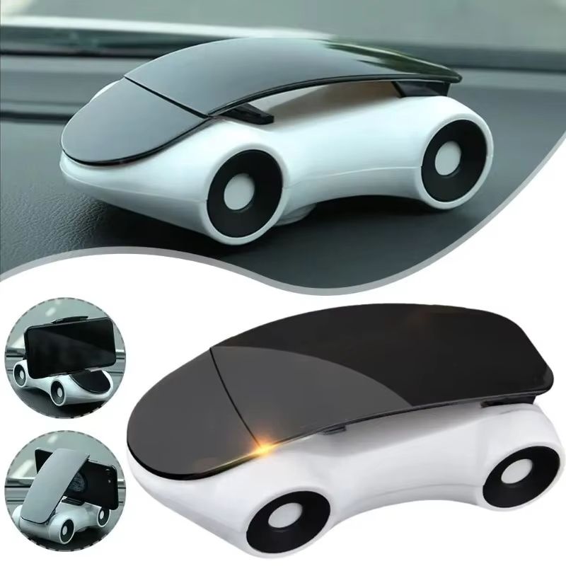 Car Mobile Phone Holder Multifunctional Universal Hand Clamp Car Model Holder Sports Car Design Desktop Holder Rotatable Fixed