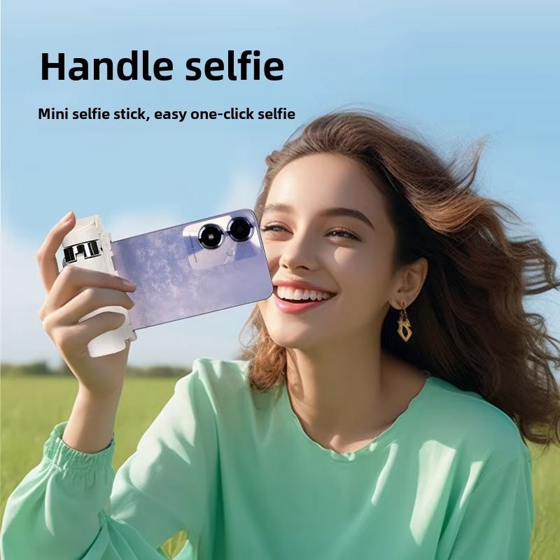 2025 Mini Selfie Stick Tripod 3in1 Phone Stand with Detachable Remote Portable Travel Selfie Stick Tripod Anti-Shake Phone Bracket