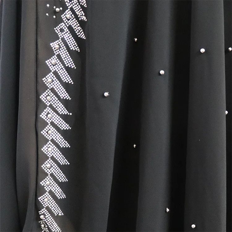 Luxury African Dresses for Women New African Clothing Dashiki Diamond Abaya Dubai Robe Evening Long Muslim Dress Hood Cape