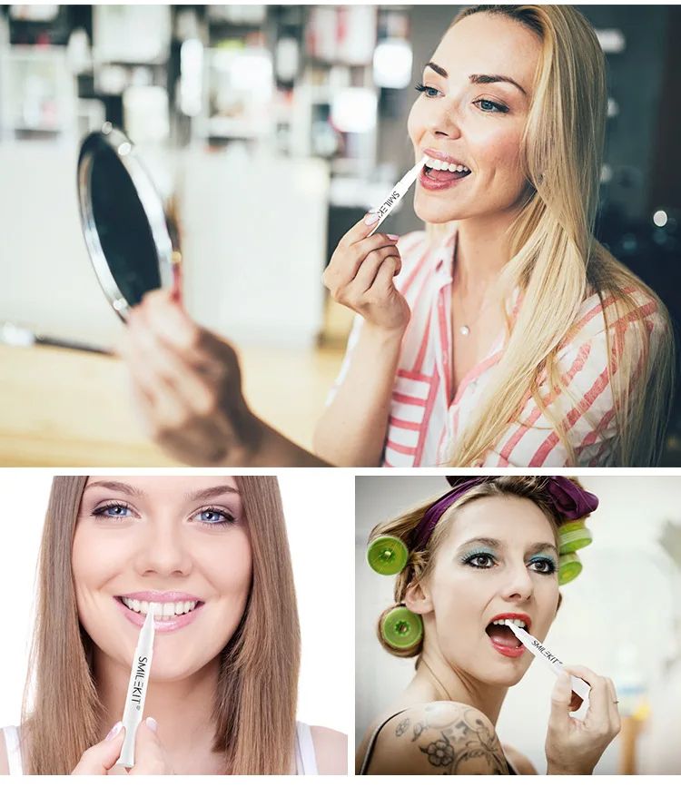 2pcs Professional Teeth Whitening Pen Teeth Whitening Pen Set Teeth Whitening Gel Tooth Cleaning Pen Glos