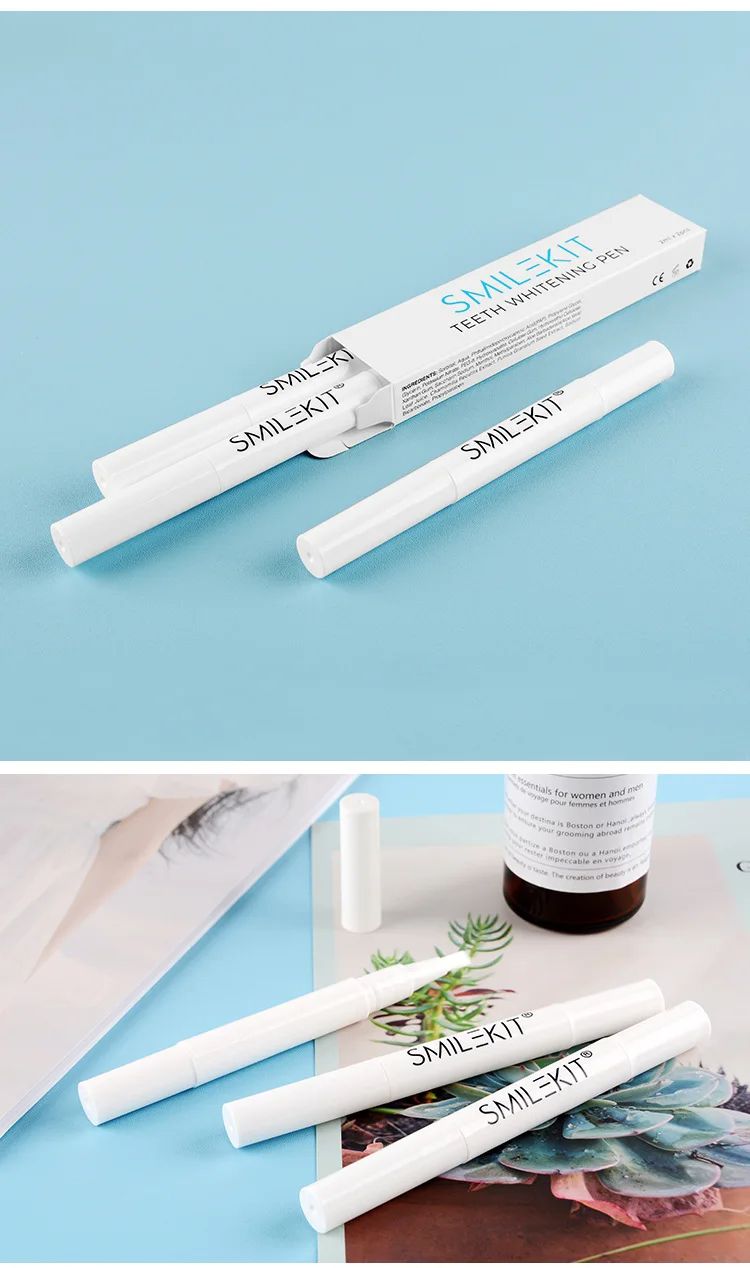 2pcs Professional Teeth Whitening Pen Teeth Whitening Pen Set Teeth Whitening Gel Tooth Cleaning Pen Glos