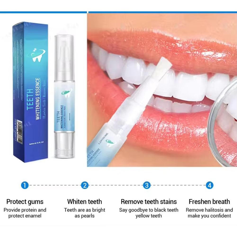 1/3//5PCS 4ml Teeth Whitening Pen Effective Painless Gum Therapy Gel Teeth Whitening Essence Pen No Sensitivity Teeth Whitening