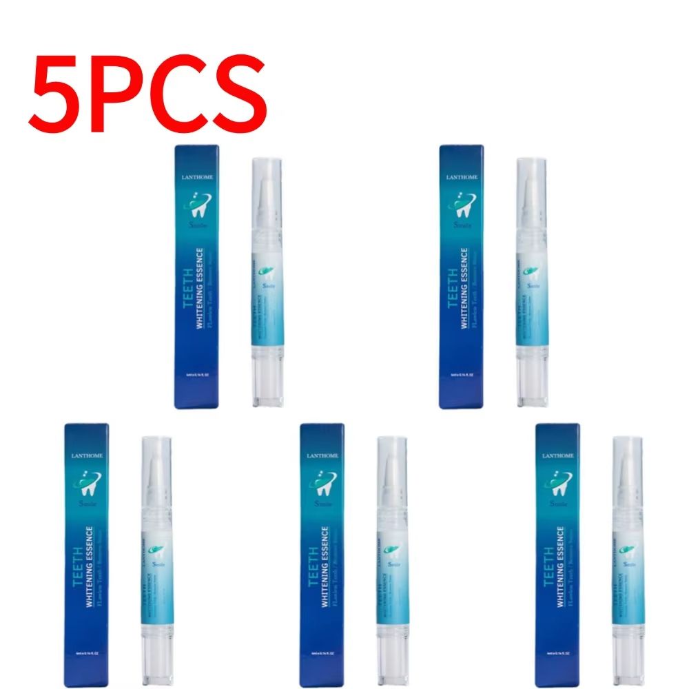 1/3//5PCS 4ml Teeth Whitening Pen Effective Painless Gum Therapy Gel Teeth Whitening Essence Pen No Sensitivity Teeth Whitening
