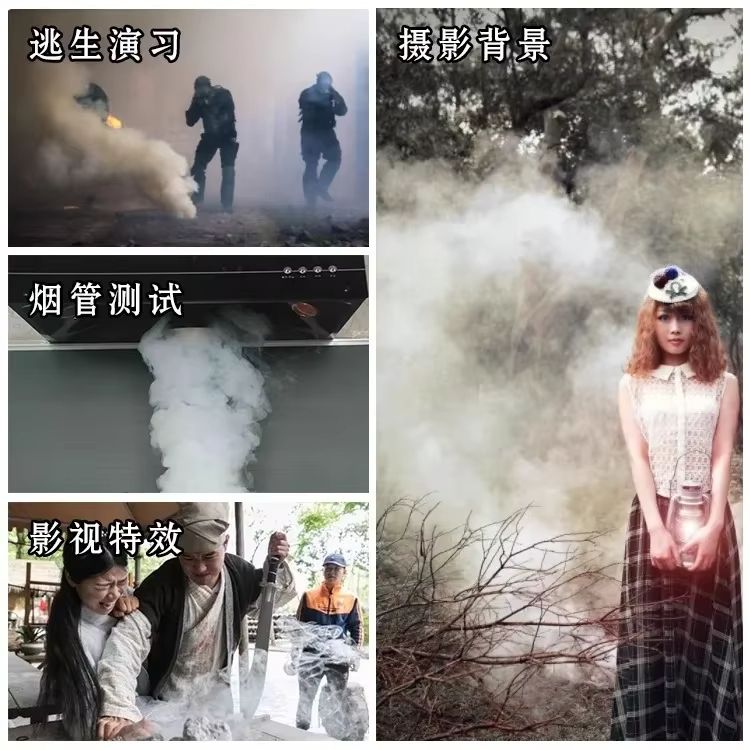 Science Education 20pcs Fog Smoke Pills Smoke Show Round B.o.m.b Stage Photography Background Toy Wedding Event Party White Fog Decoration 2.2cm