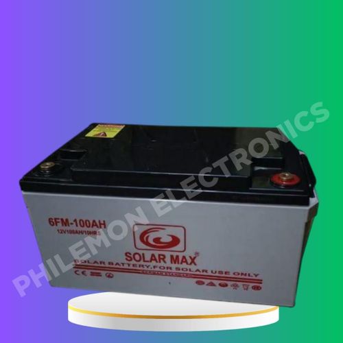 Solarmax High Quality 100ah Solar Battery German Stardard