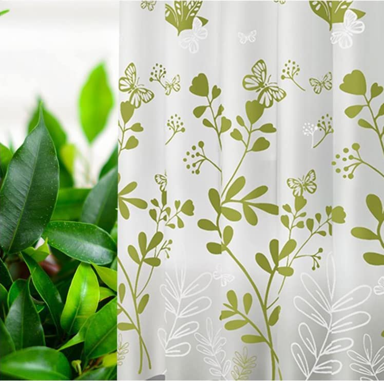 Shower Curtain, Water-resistant Shower Curtain With Plastic Shower Hooks, PEVA Shower Curtain For Bathroom With Magnets And Rust Proof Metal Grommets, Bathroom Accessories