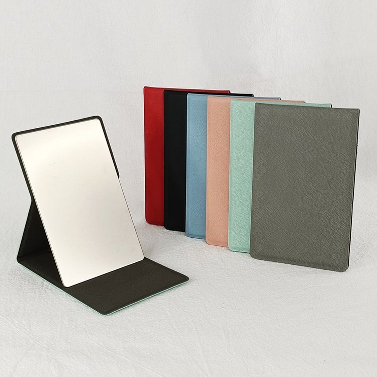 Desktop Makeup Mirror, Portable Princess Mirror,Table Desk Wall Hanging Dual-Purpose Square Mirror Gifts For Girlfriend Mother