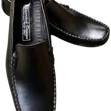 Men's ethiopians Official Pure Leather loafers Shoes - Black