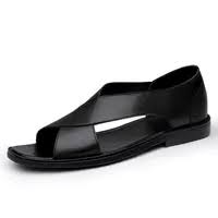 Durable Ladies Flat Open maasai Sandals pure Leather Shoes