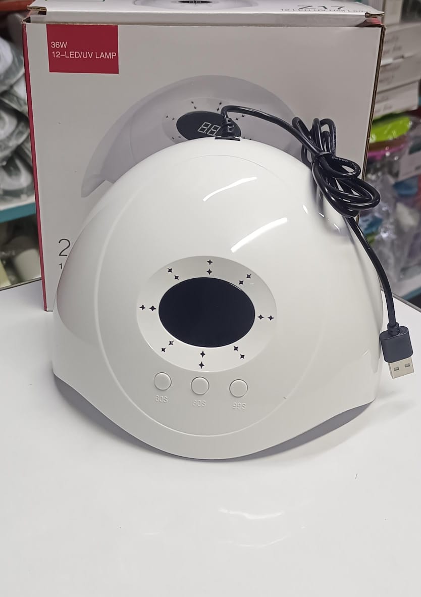 ✅12-led/UV Nail lamp ✅36W... real photo