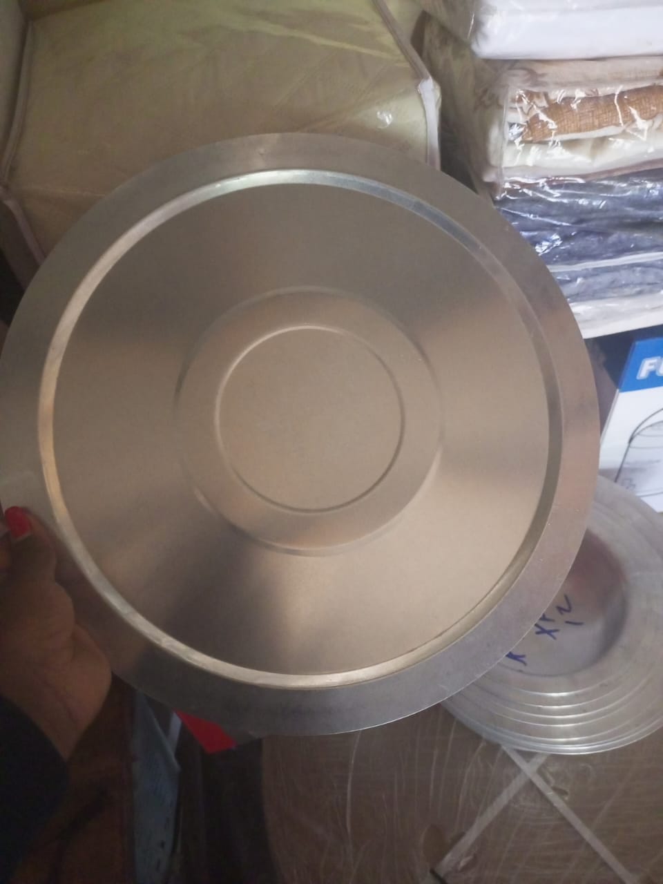 12 pcs  high quality aluminum sufurias with lids