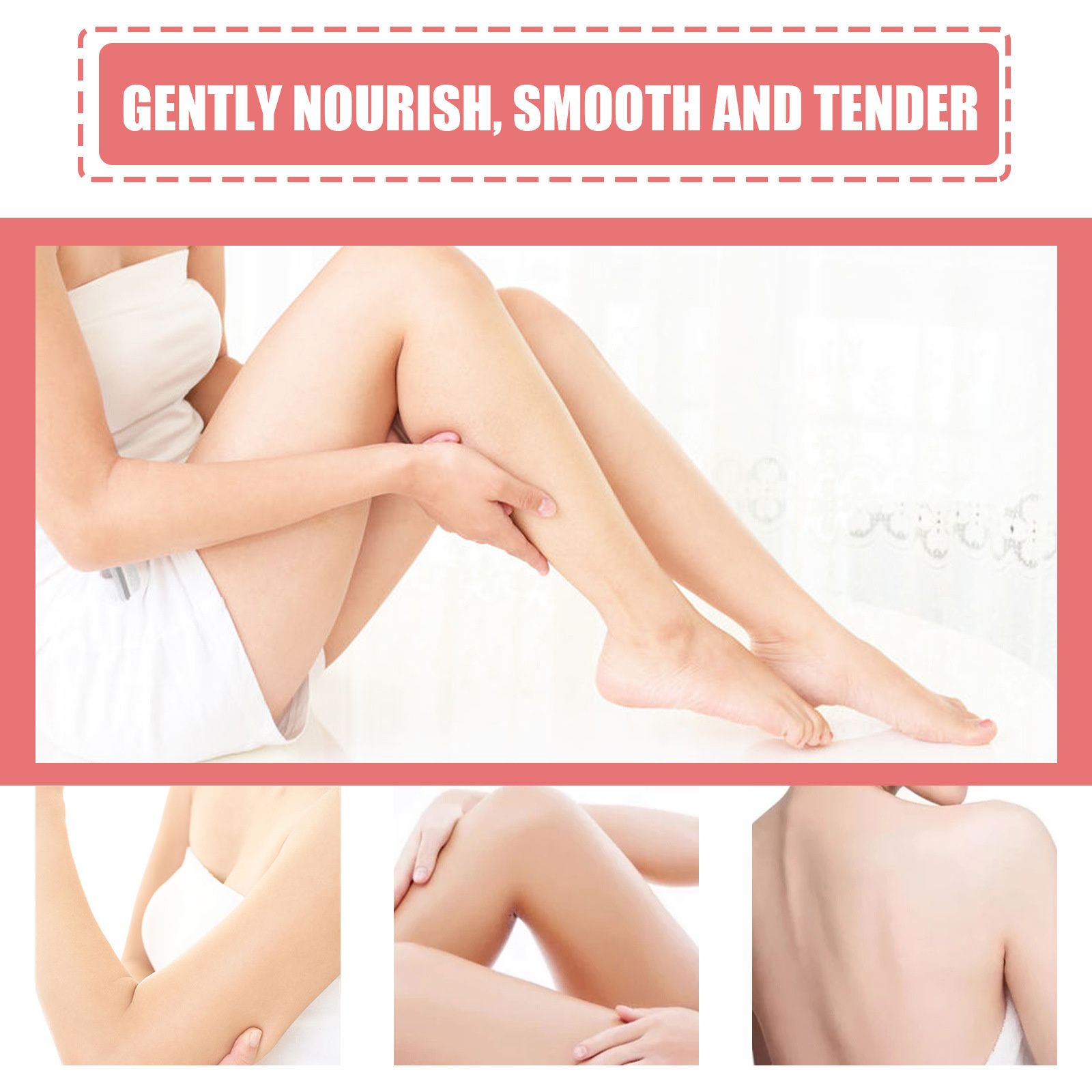 Peach Leg Keratin Removal Cream Moisturizes, moisturizes, and deeply cleanses rough body skin with exfoliating scrub