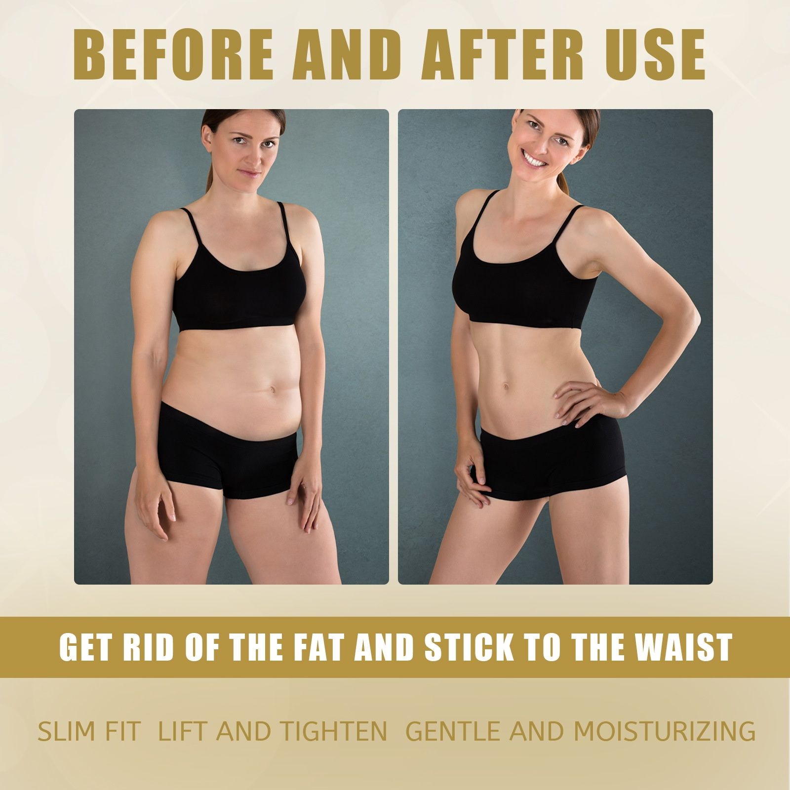 EELHOE Garlic Slimming Essential Oil Shapes and Tightens the Waist with Light and Beautiful Lifting and Body Massage Essential Oil