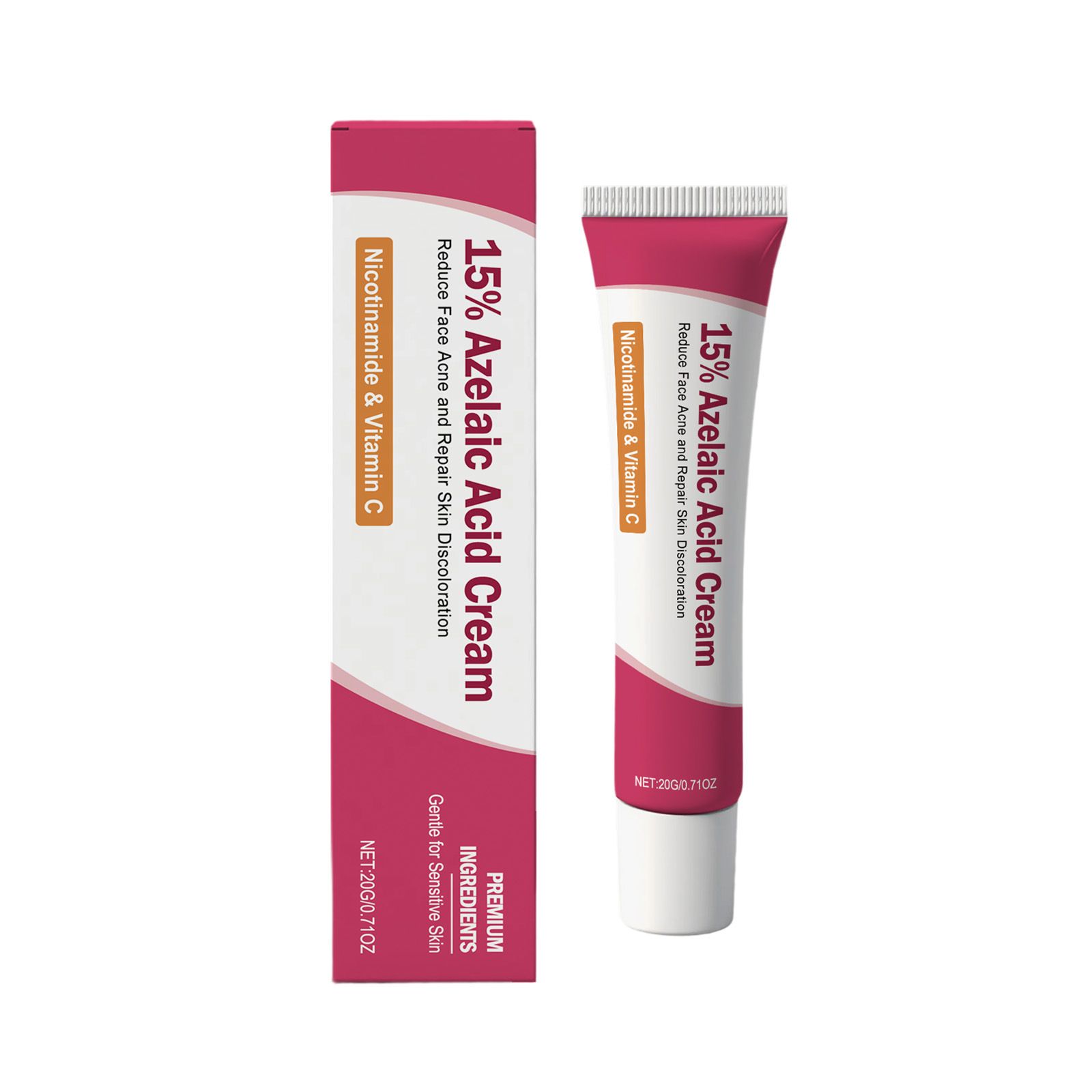 Facial care essence cream with herbal ingredients, gentle and comfortable, cleanses facial acne, making skin delicate and smooth.