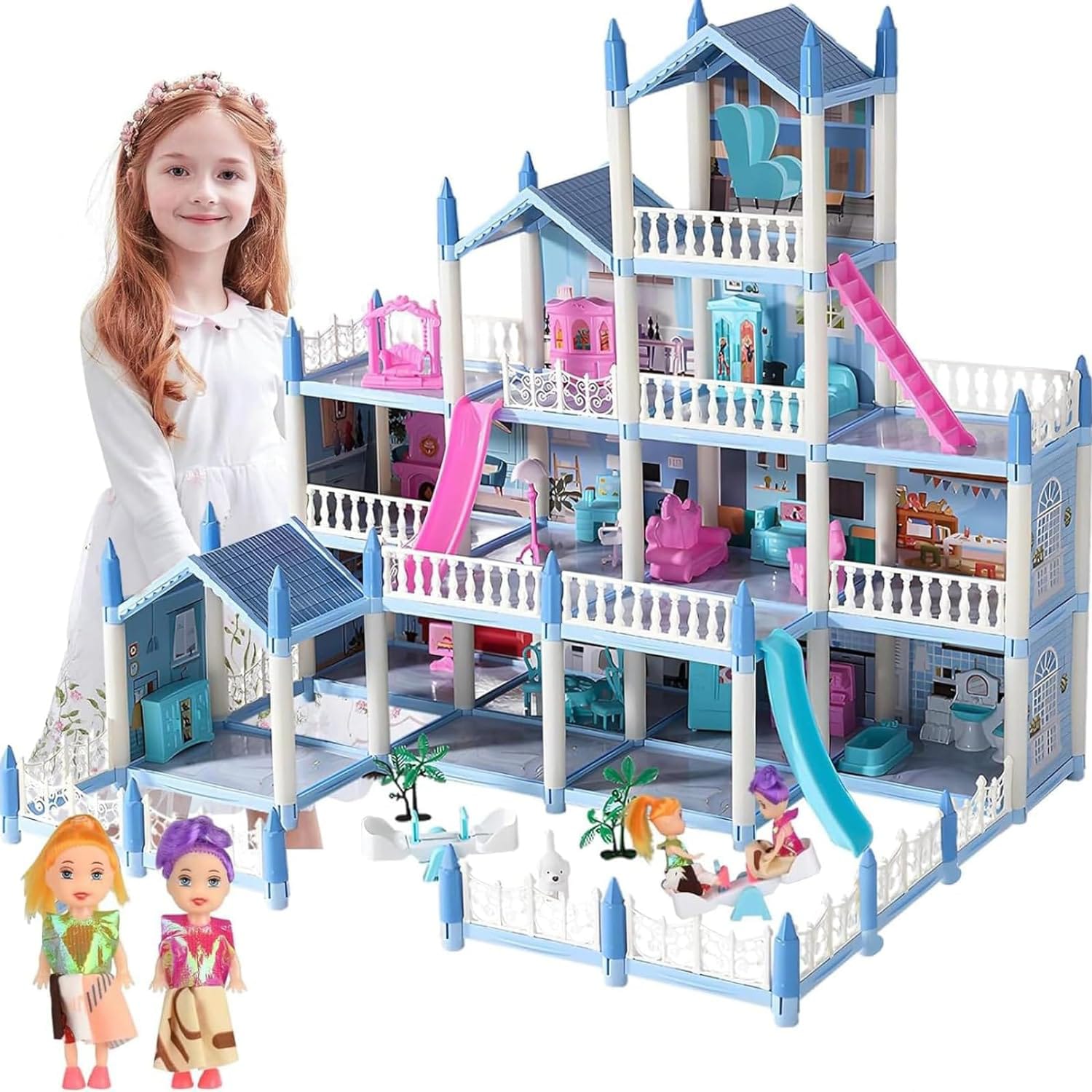 Large villa dolls house