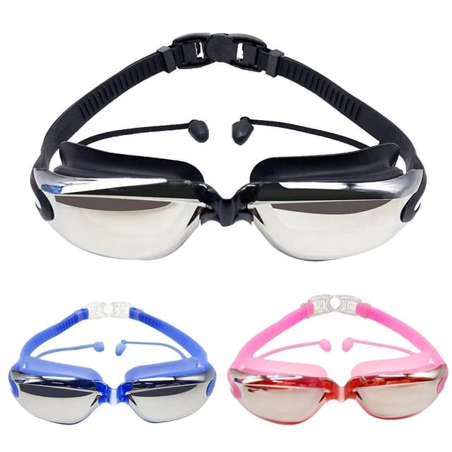ANTI FOGG Pair Of Swim Goggles Adjustable