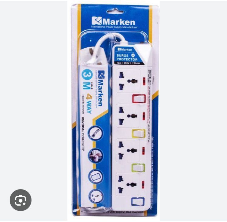 Marken 4way extension -  surge protector