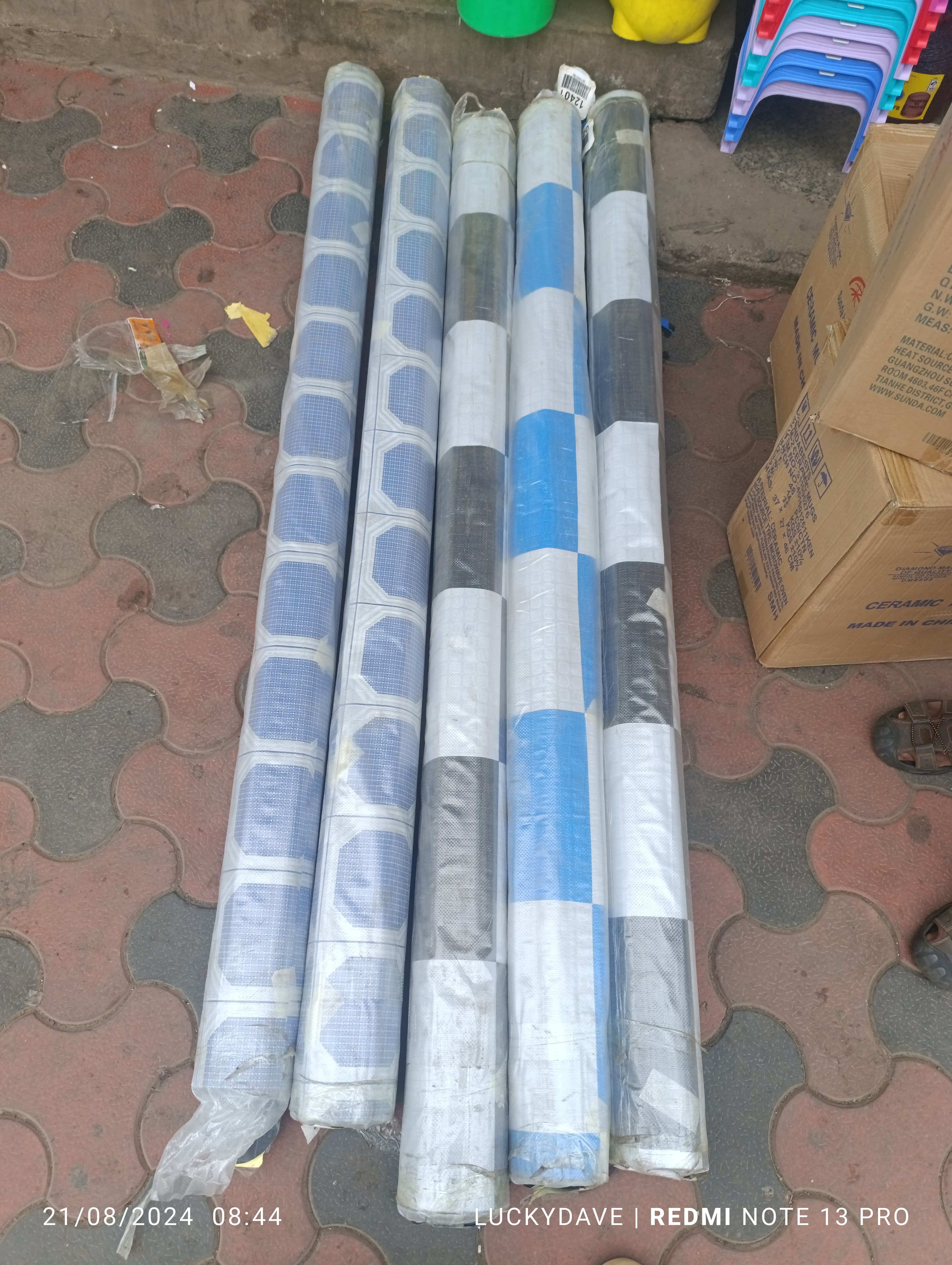30M PVC CARPET ROLL - Protects your floor from damage,enables you to smoothly roll from task to task in your house.