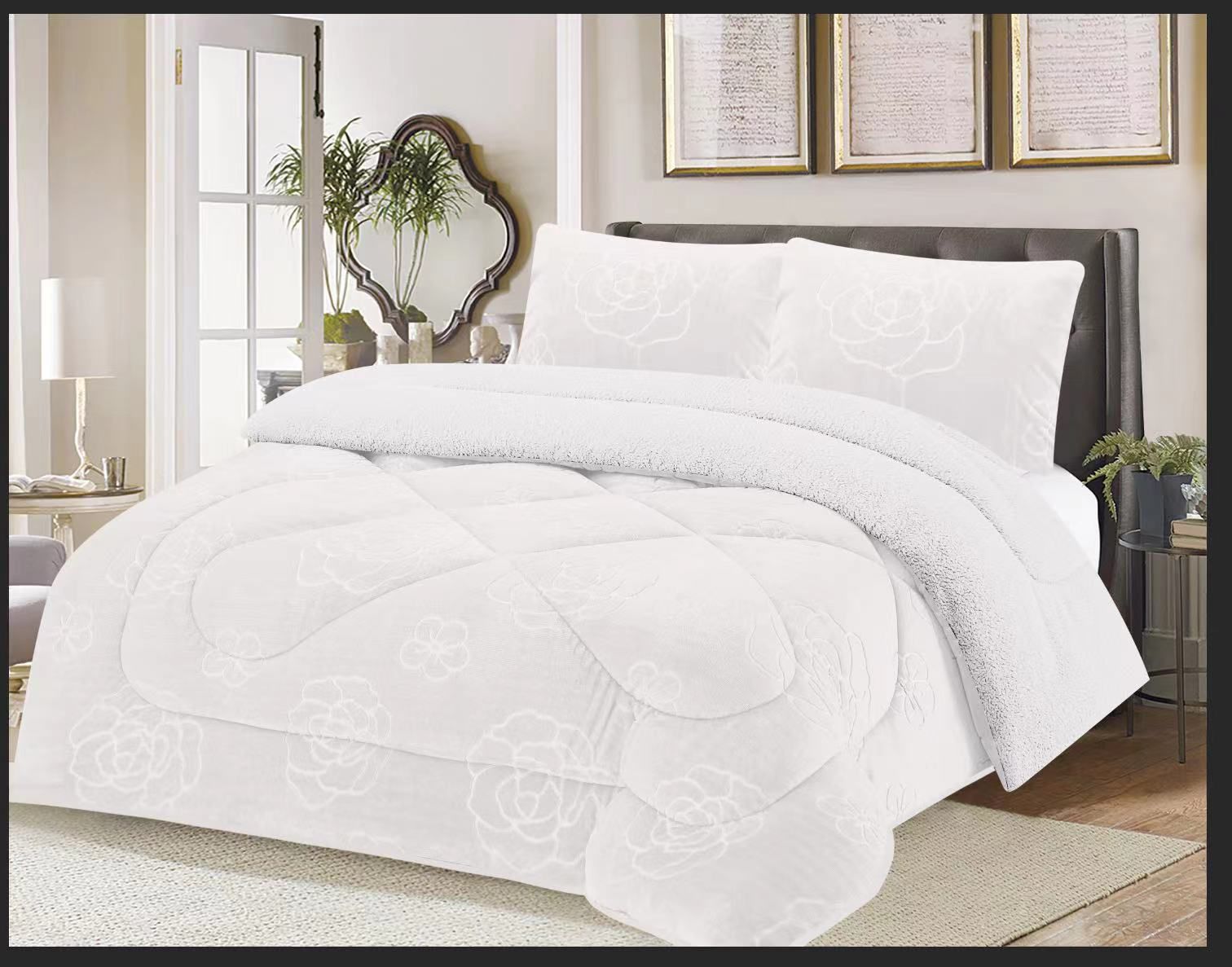 Fashion Shiny Wollen Single Duvet 5*6